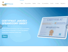 Tablet Screenshot of dwkrystyna.pl